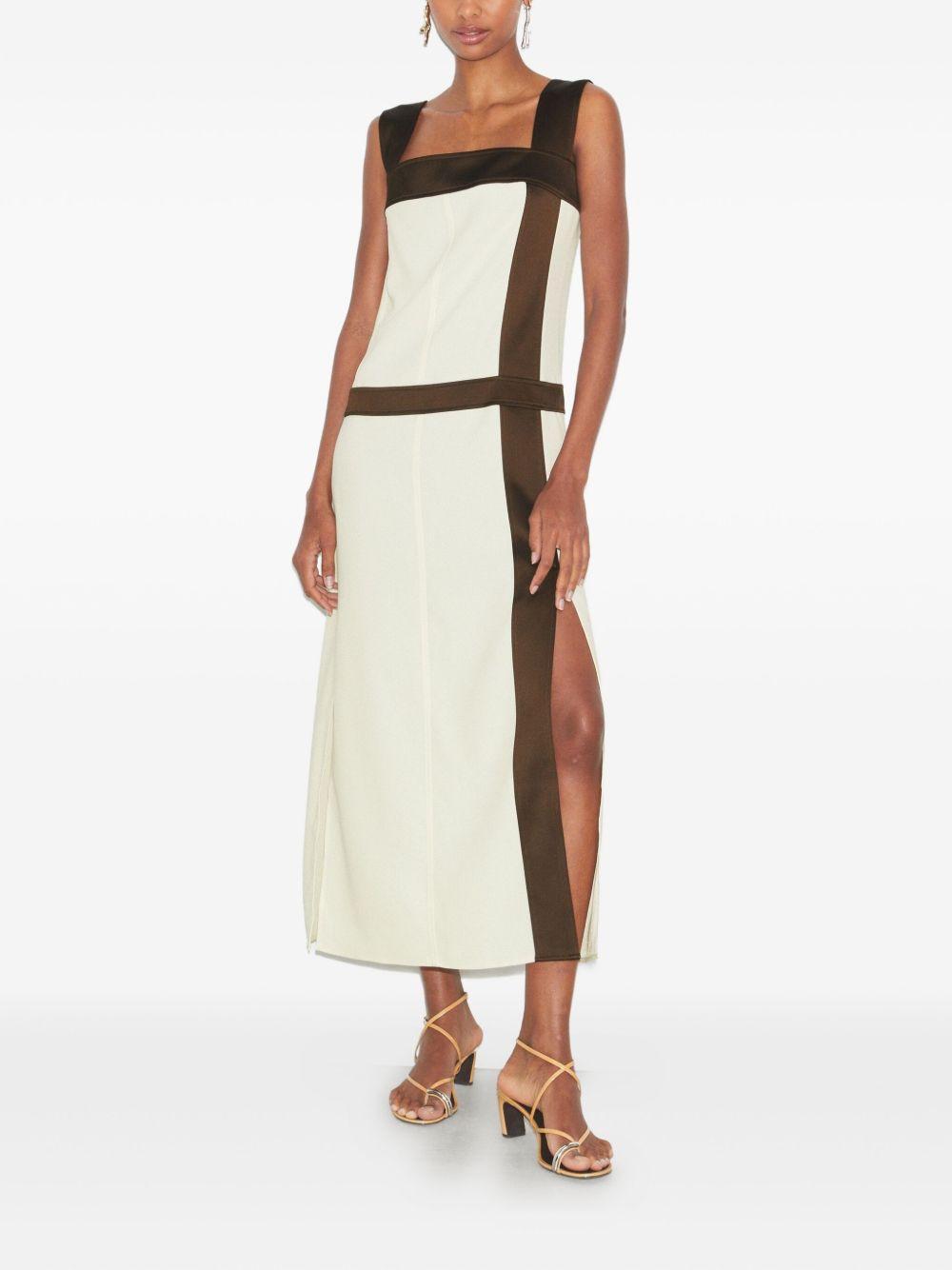 panelled maxi dress Product Image