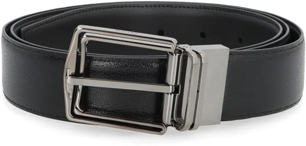 ZEGNA Reversible Leather Belt Product Image