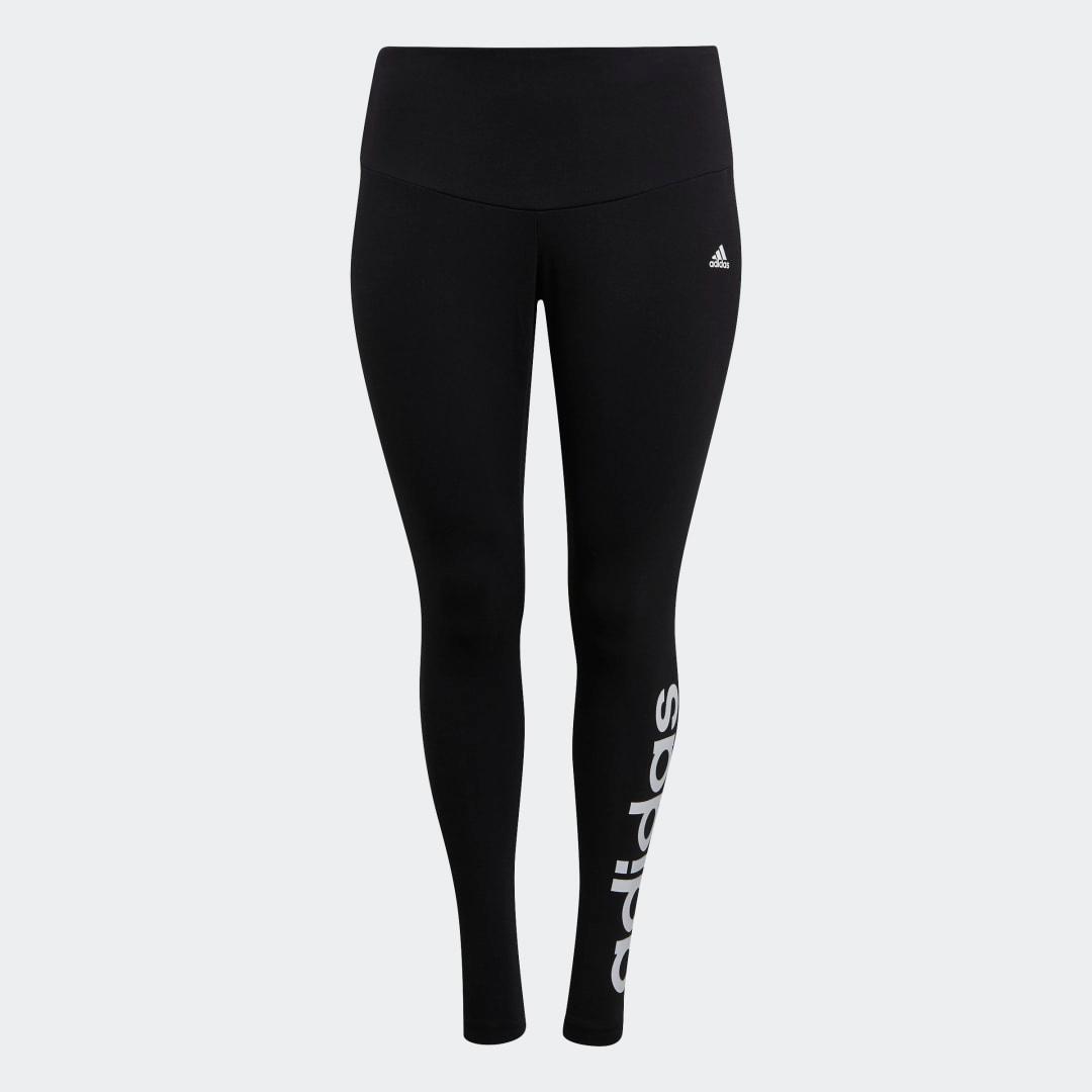Plus Size adidas Essential Linear High-Waisted Leggings, Womens Product Image