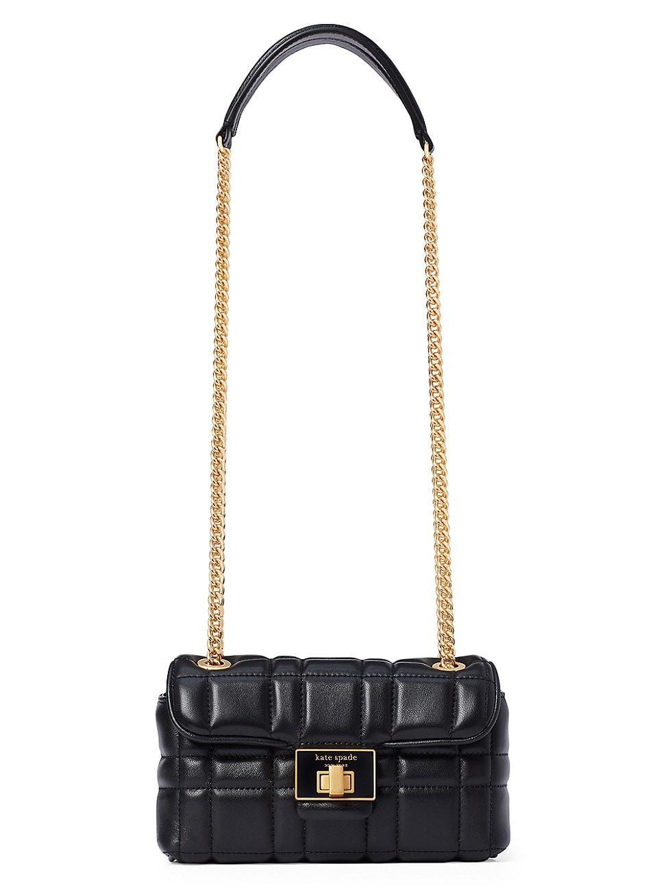 Kate Spade New York Evelyn Quilted Leather Small Shoulder Crossbody Handbags Product Image