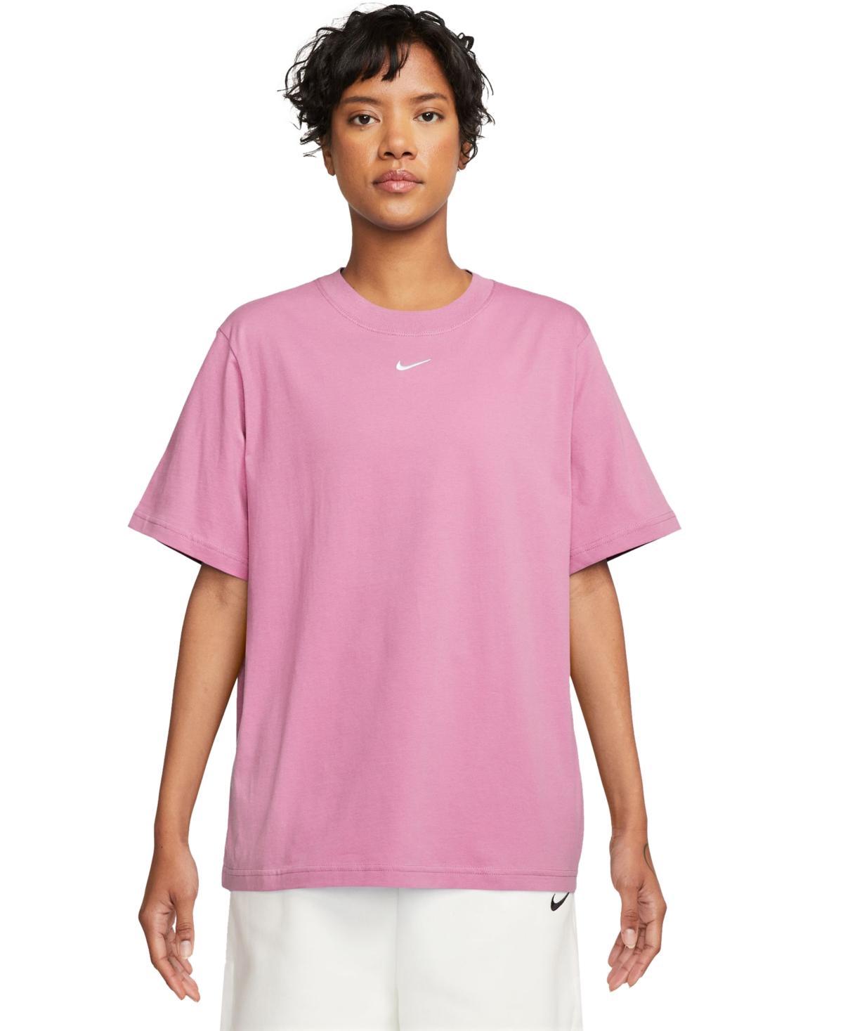 Womens Nike Sportswear Essential Tee Dark Grey Grey Product Image