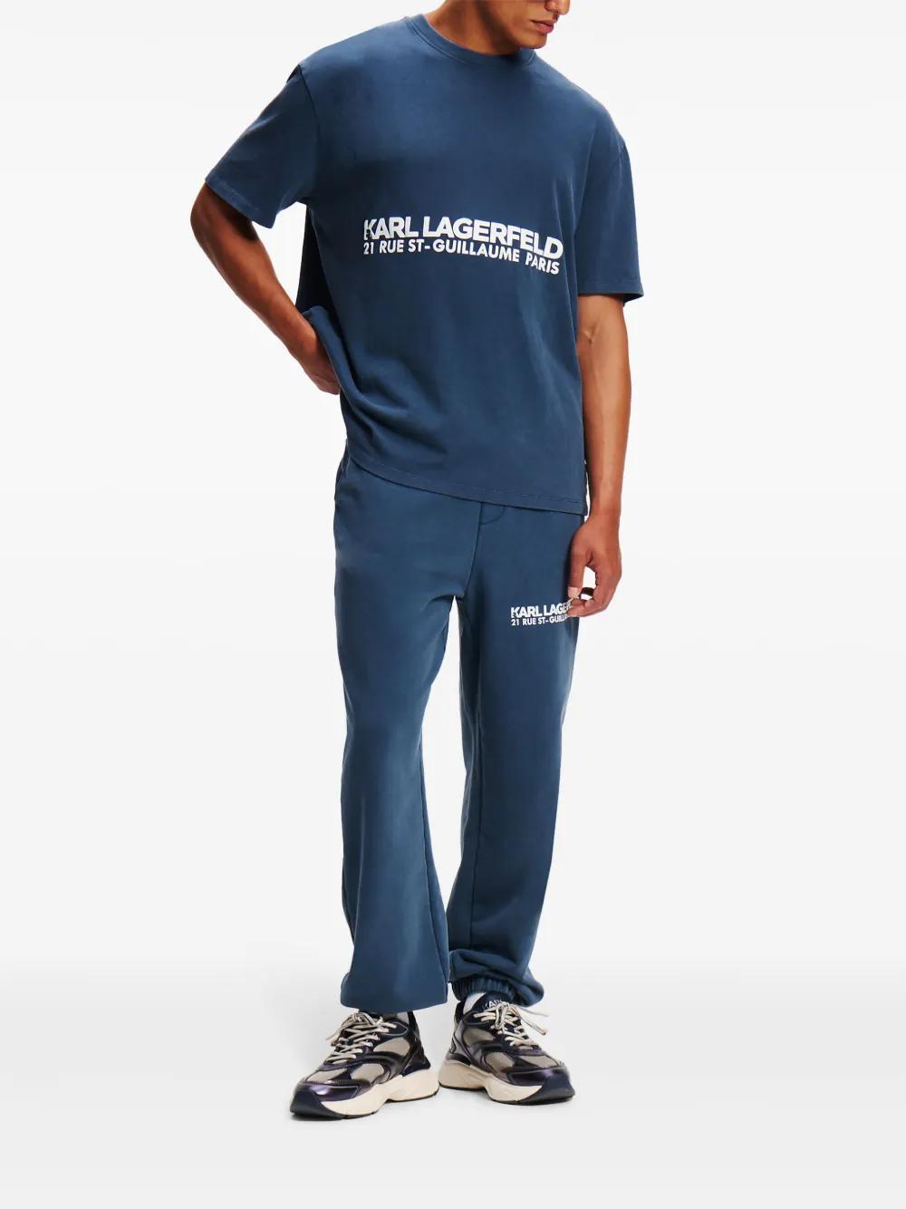 Emory Heathered Spencer Cotton T-Shirt Product Image