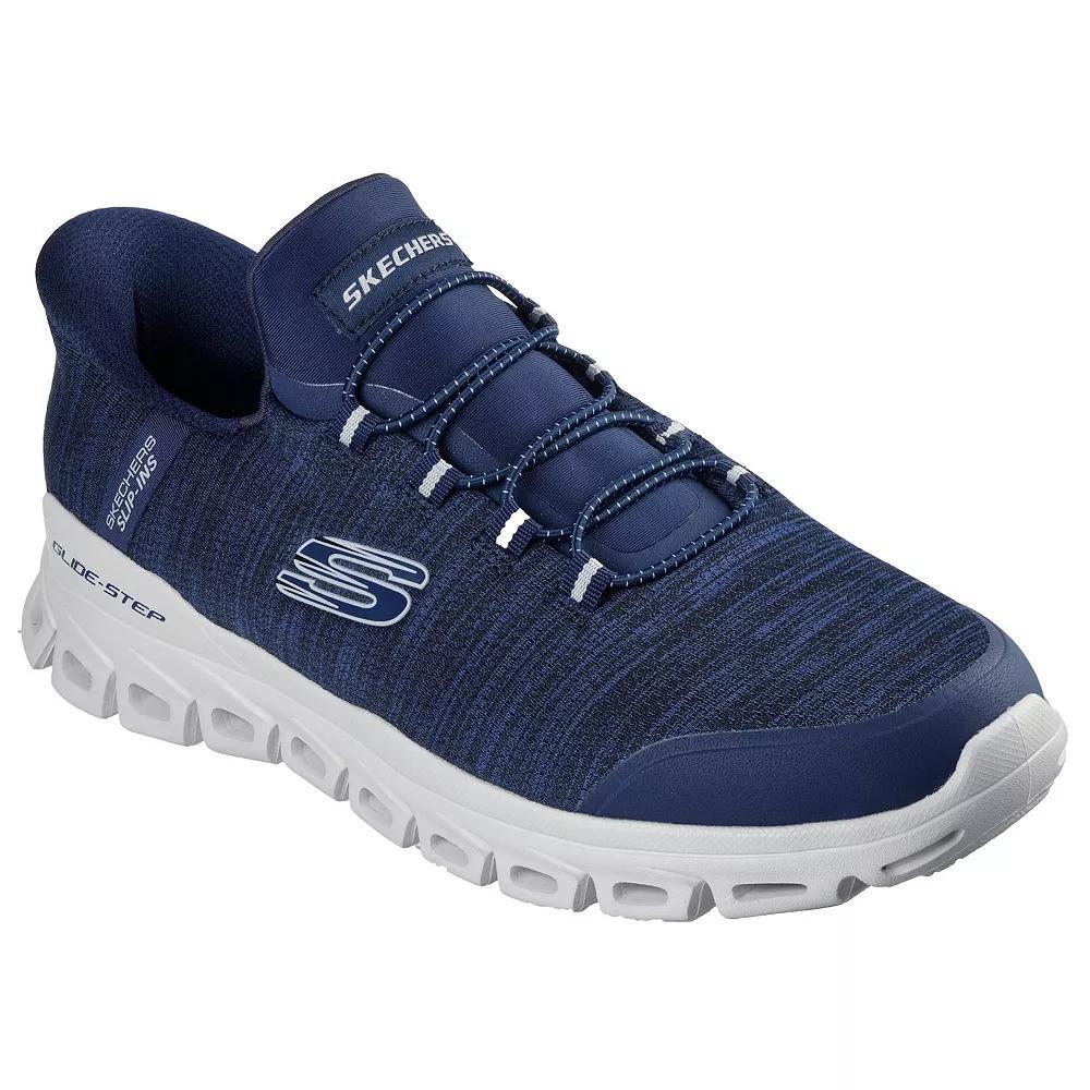 Skechers Hands Free Slip-ins® Glide-Step® Men's Shoes, Size: 11.5 Wide, Blue Product Image