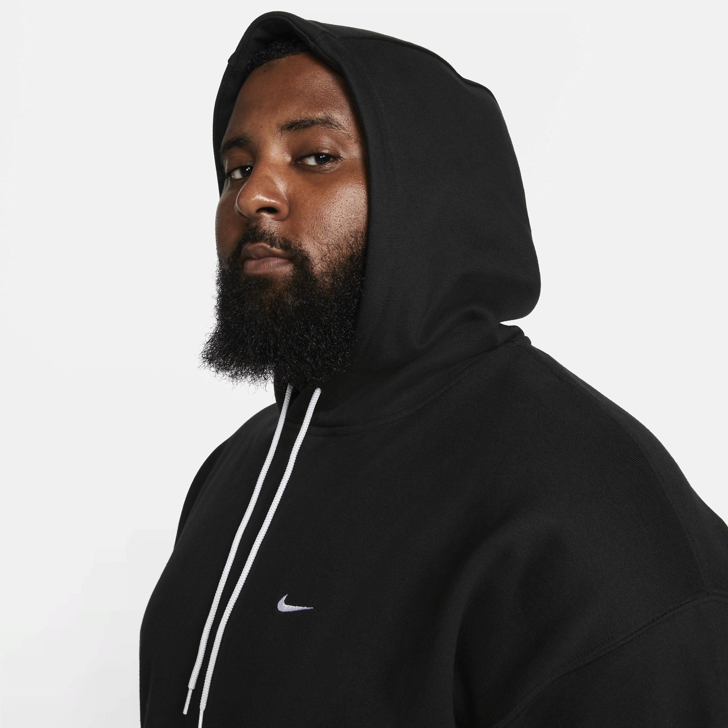 Nike Mens Solo Swoosh Fleece Hoodie Product Image