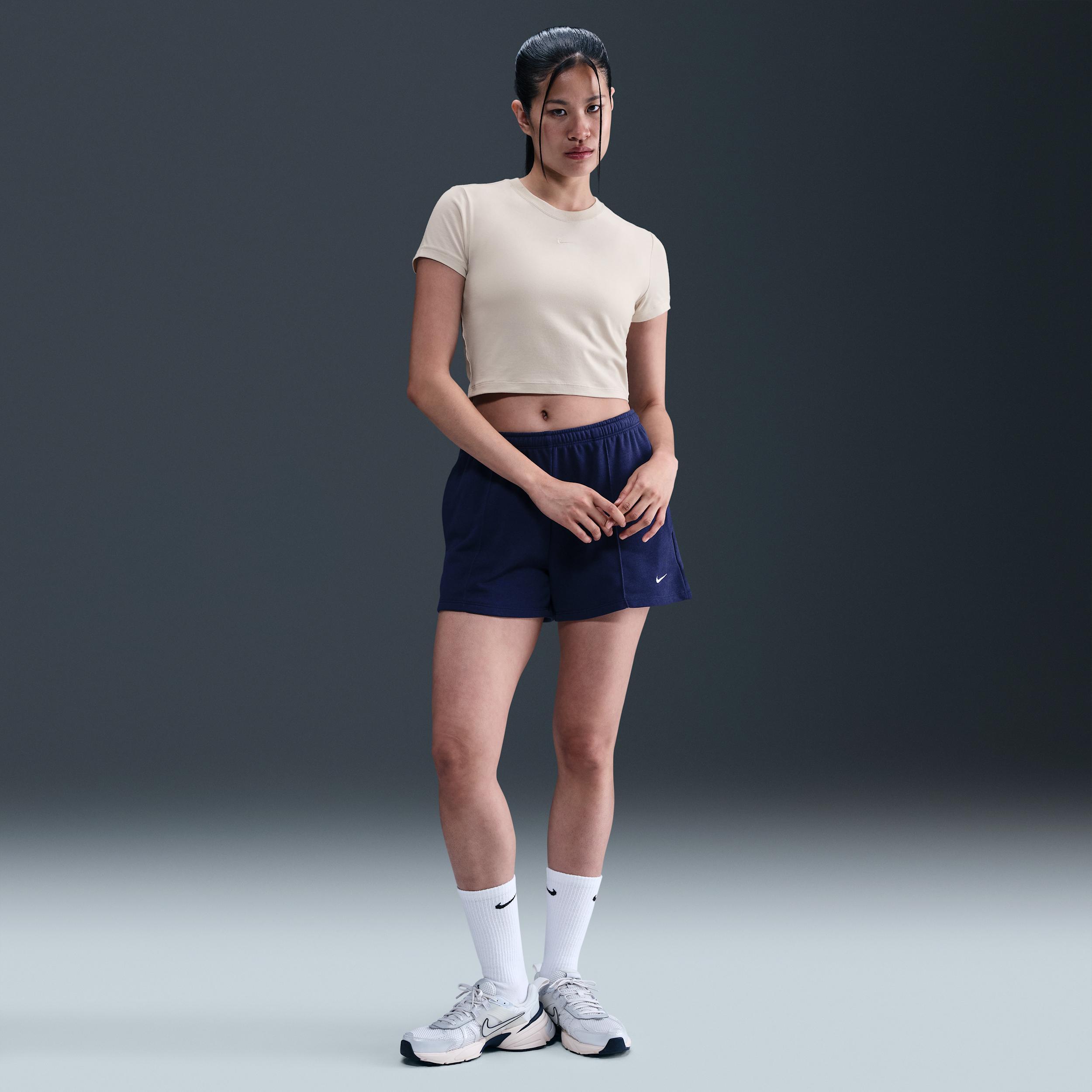 Women's Nike Sportswear Chill Knit Cropped T-Shirt Product Image