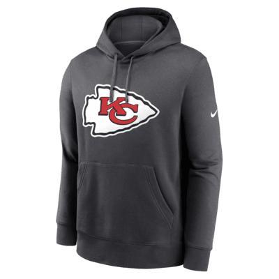 Kansas City Chiefs Club Logo Nike Mens NFL Pullover Hoodie Product Image