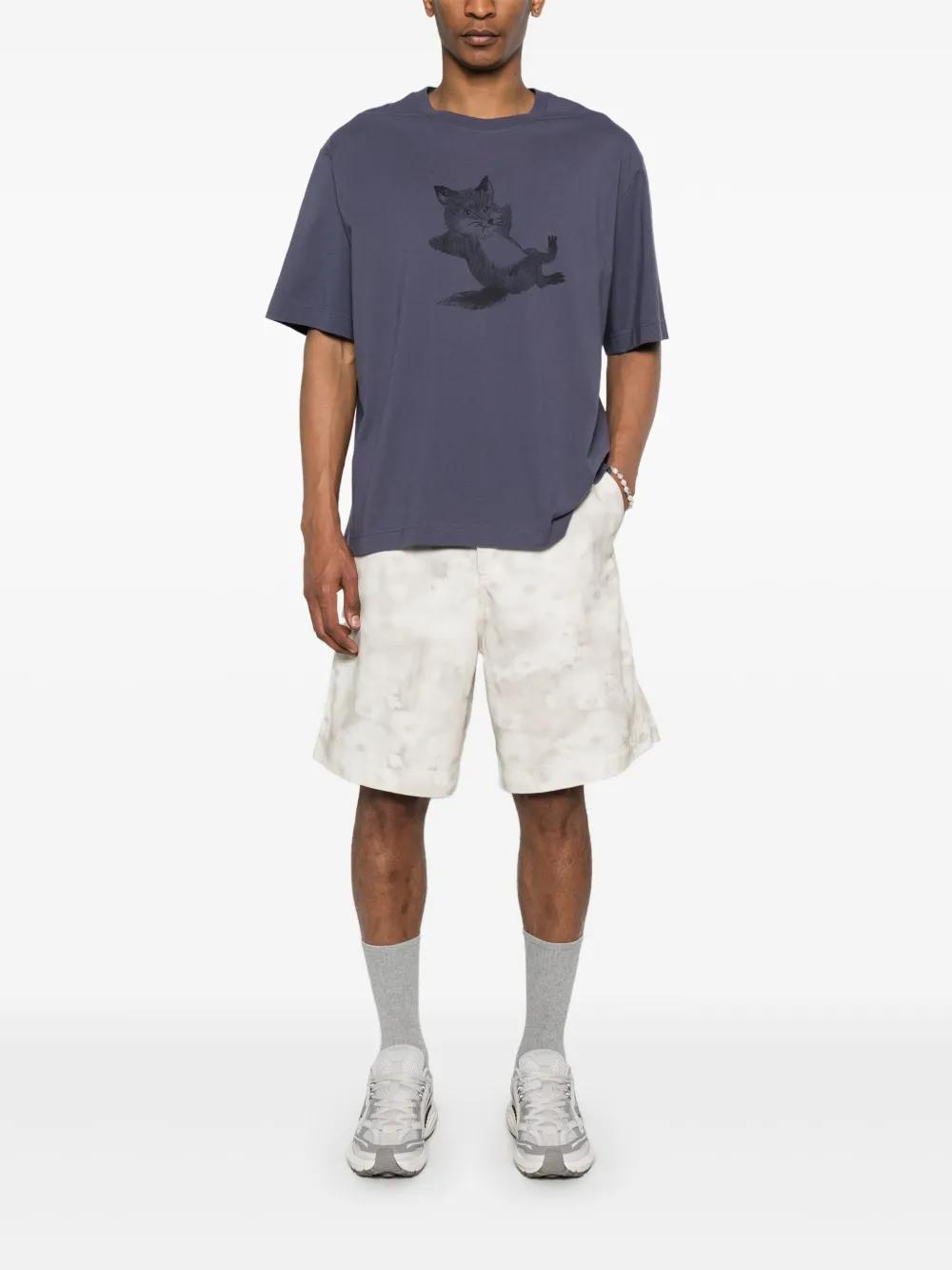 Chillax-print T-shirt Product Image