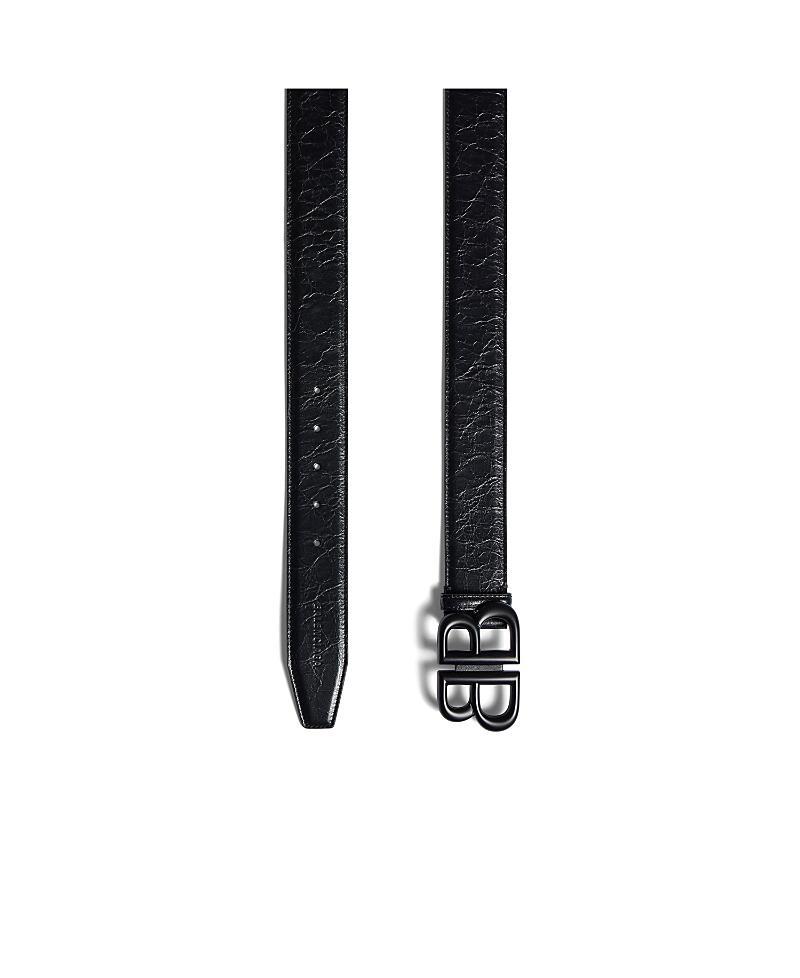 Mens Monaco BB Logo Calfskin Belt Product Image