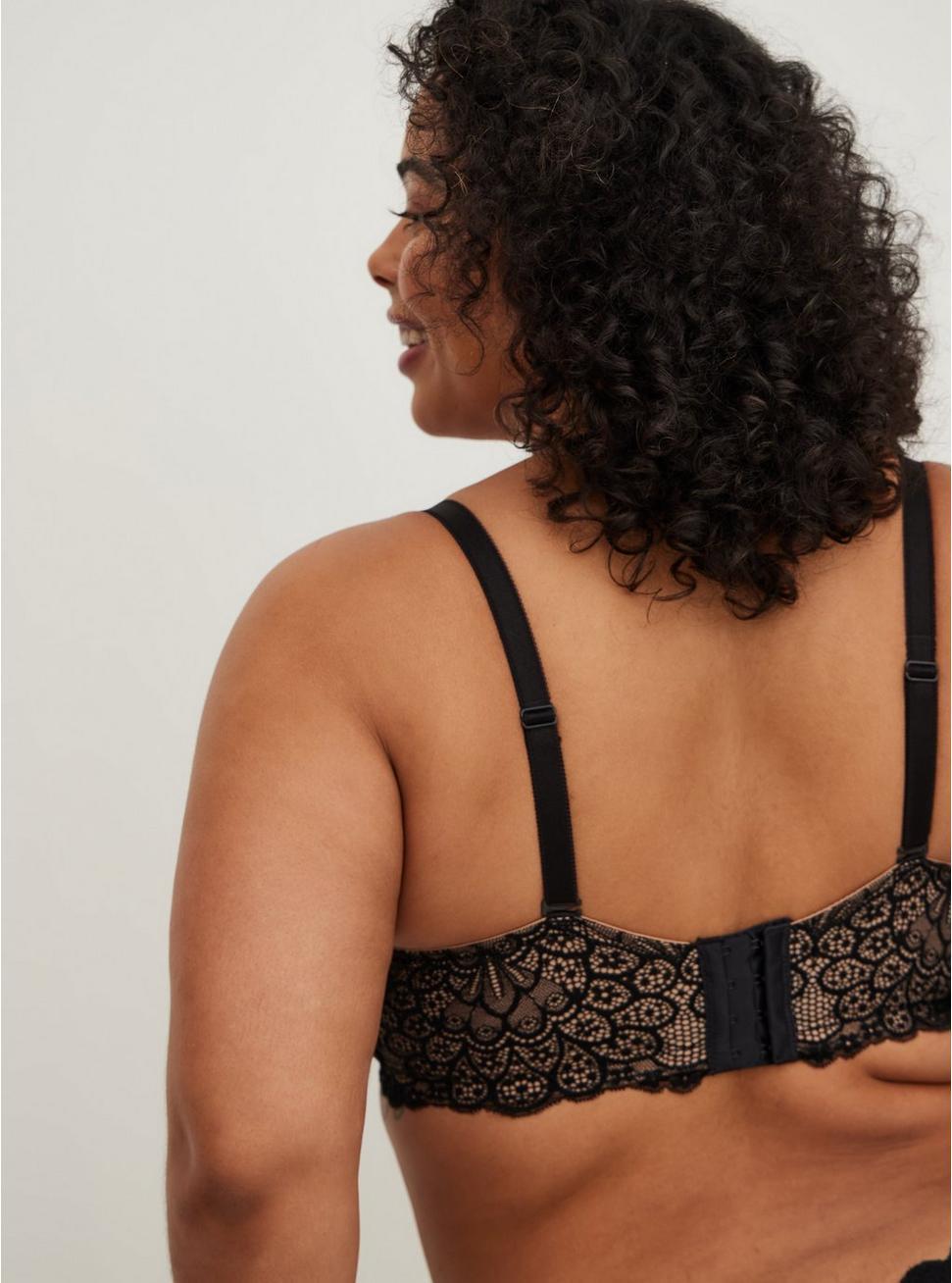 Peacock Lace Balconette Bra Product Image