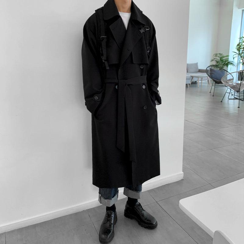 RT No. 1139 LONG TRENCH COAT Product Image