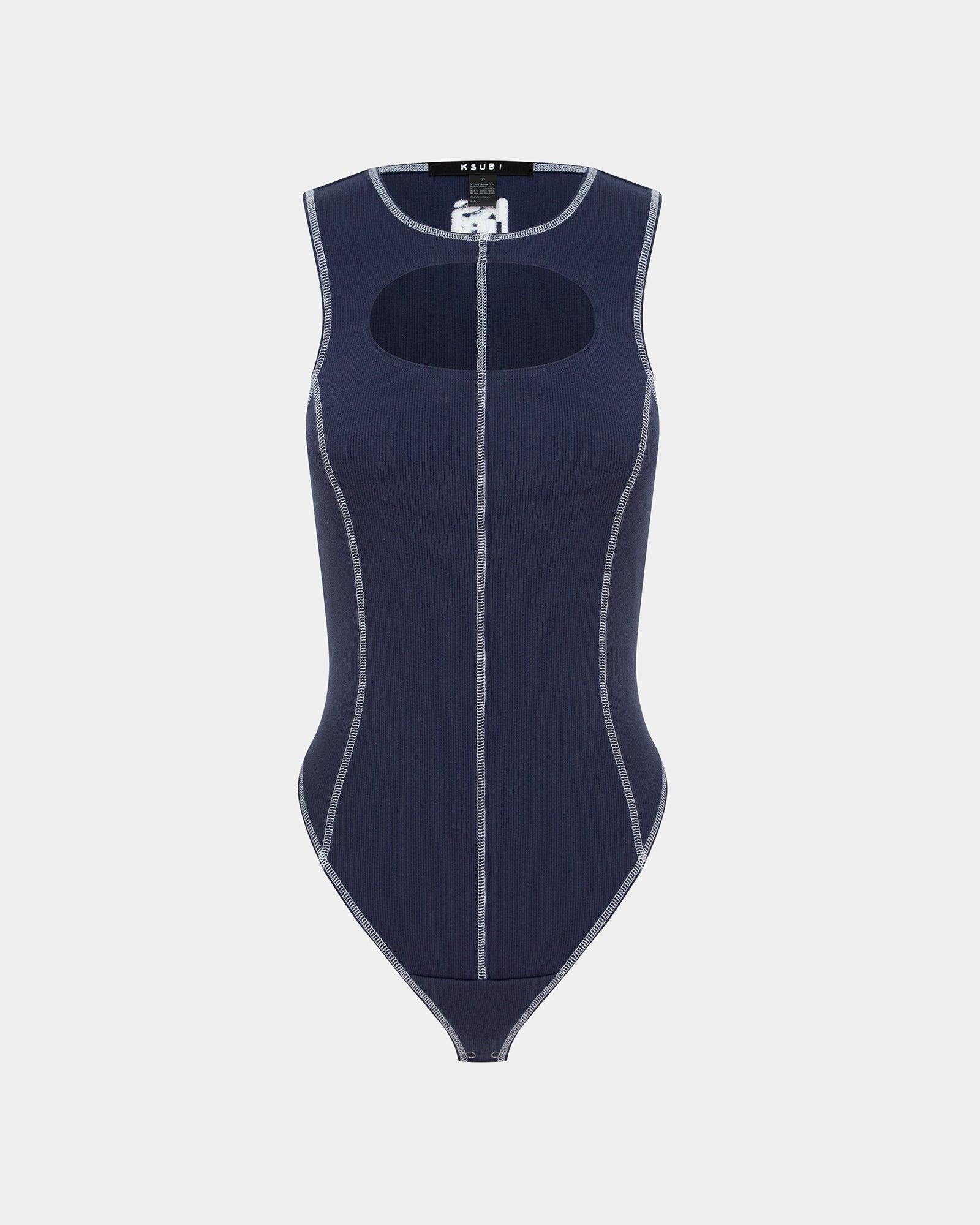 PURSUIT BODYSUIT NAVY Female Product Image