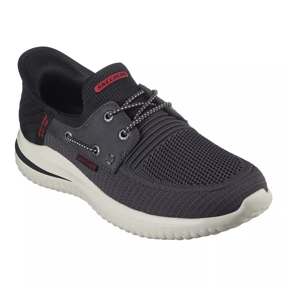 Skechers Mens Delson 3.0 Roth Washable Knit Slip Product Image