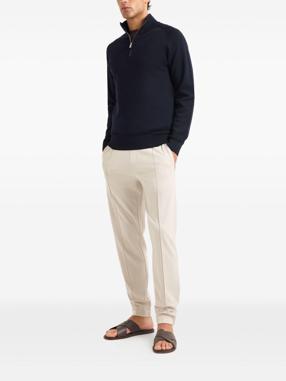 Struma zip-pocket merino-wool track pants Product Image