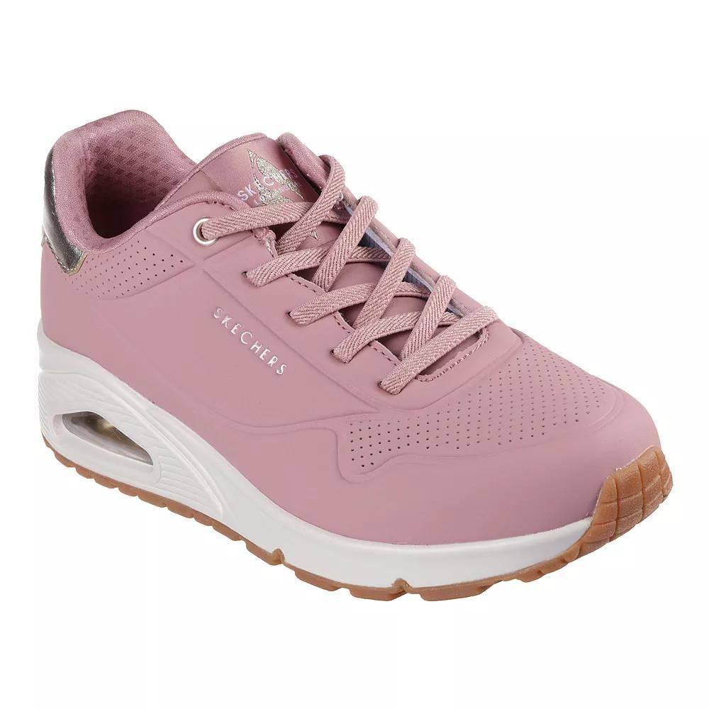 Skechers Street™ Uno Shimmer Away Women's Sneakers, Size: 8, Pink Product Image