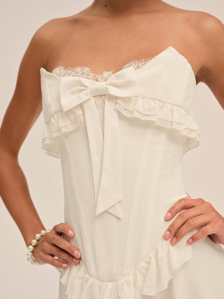 Harmony Maxi Dress — Ivory Product Image