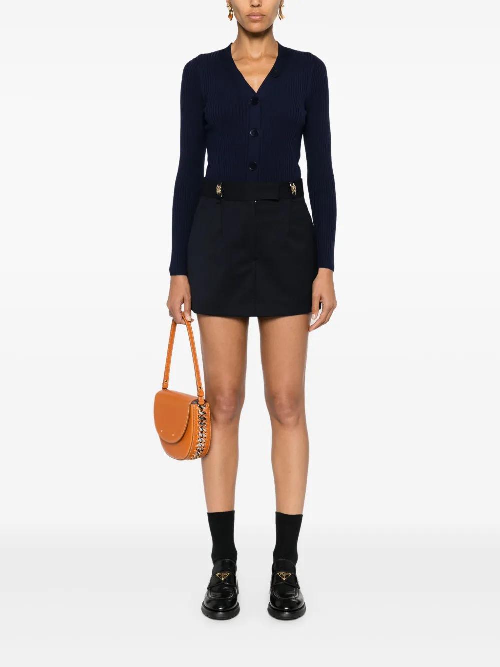 V-neck ribbed cardigan Product Image