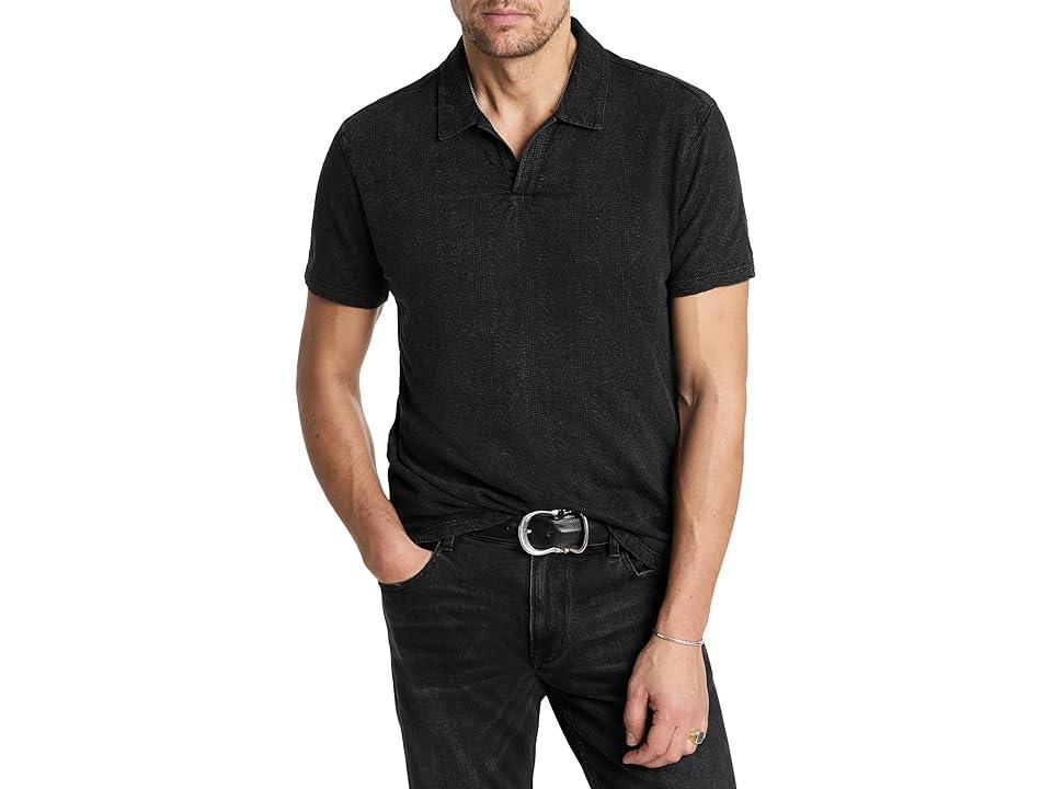 John Varvatos Zion Polo K6171F24 (Tarp Green) Men's Clothing Product Image