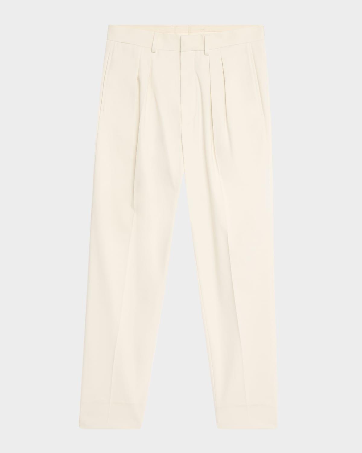 Mens Ruben Pleated Trousers Product Image