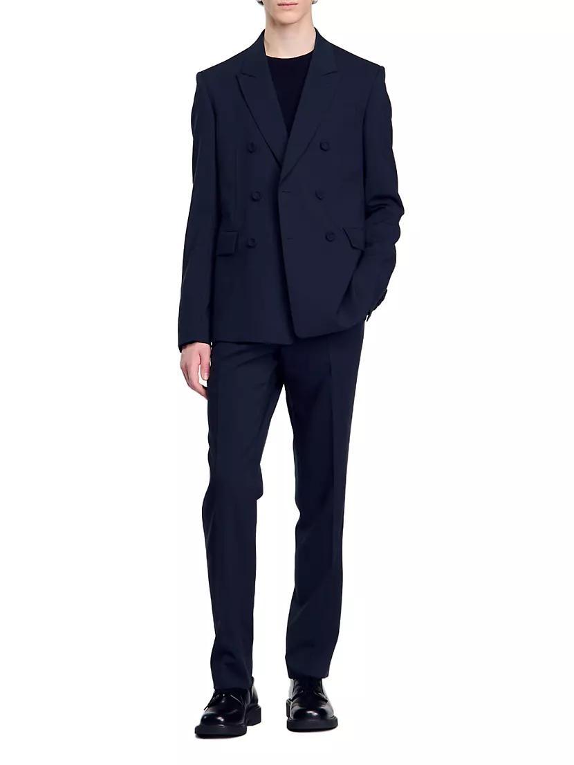 Double-Breasted Suit Jacket Product Image