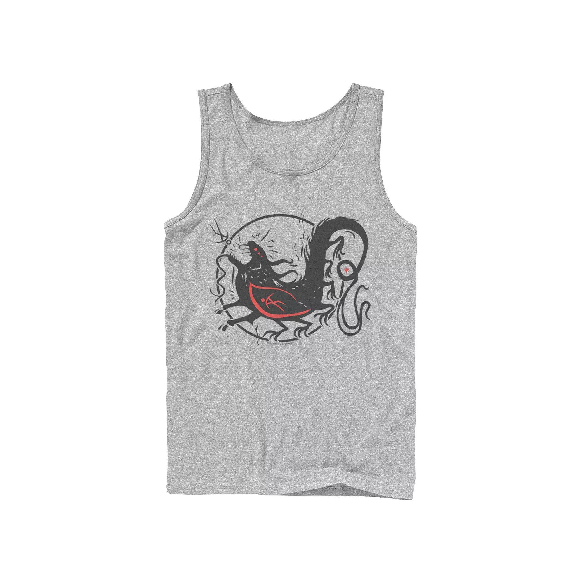 Mens Magic: The Gathering Mythos Of Nethroi Tank Top Athletic Grey Product Image