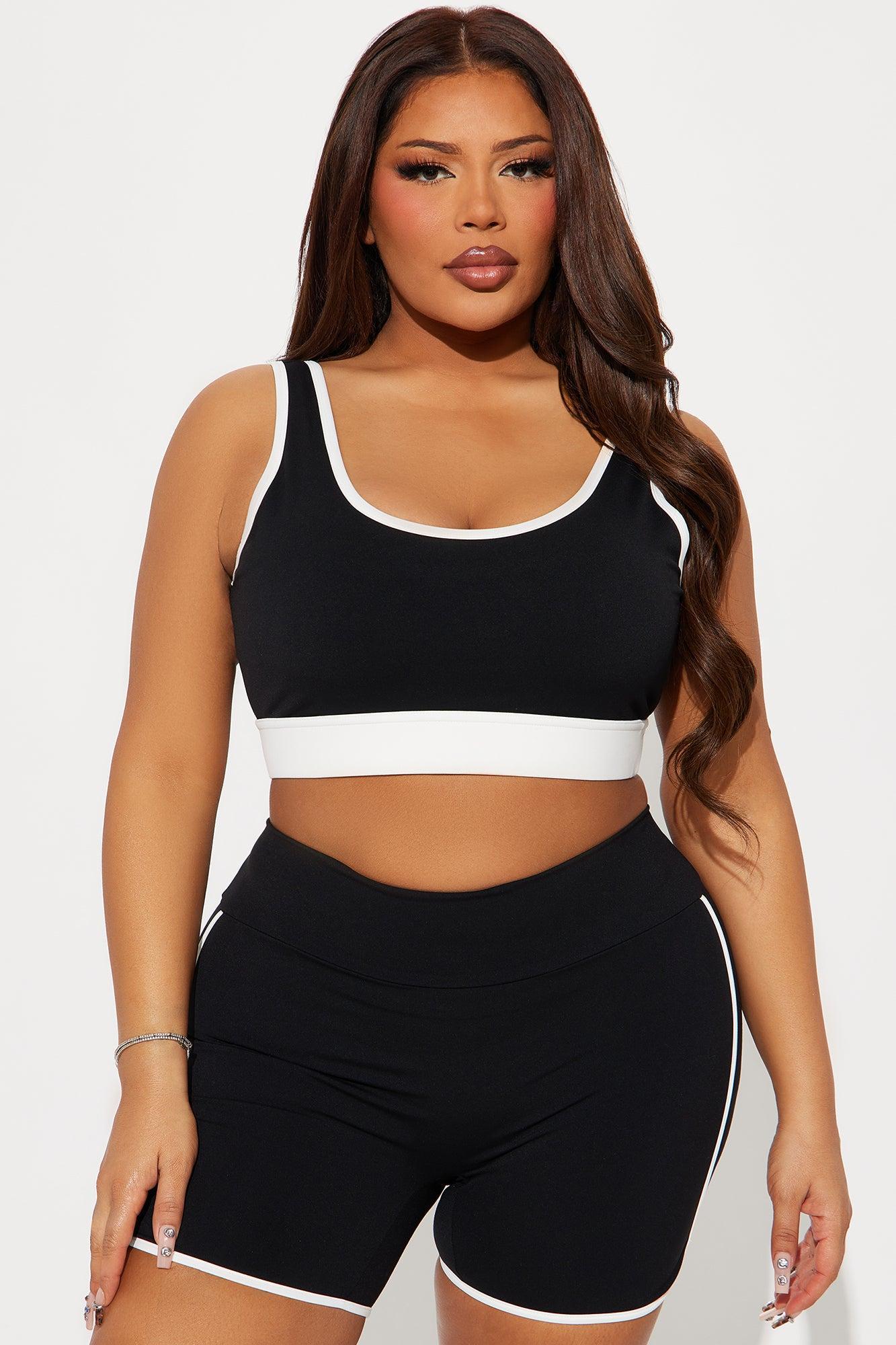 Calm And Collected Sports Bra - Black Product Image
