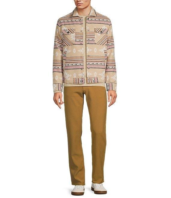 Rowm The Drifter Southwestern Jacquard Sherpa Lined Trucker Jacket Product Image