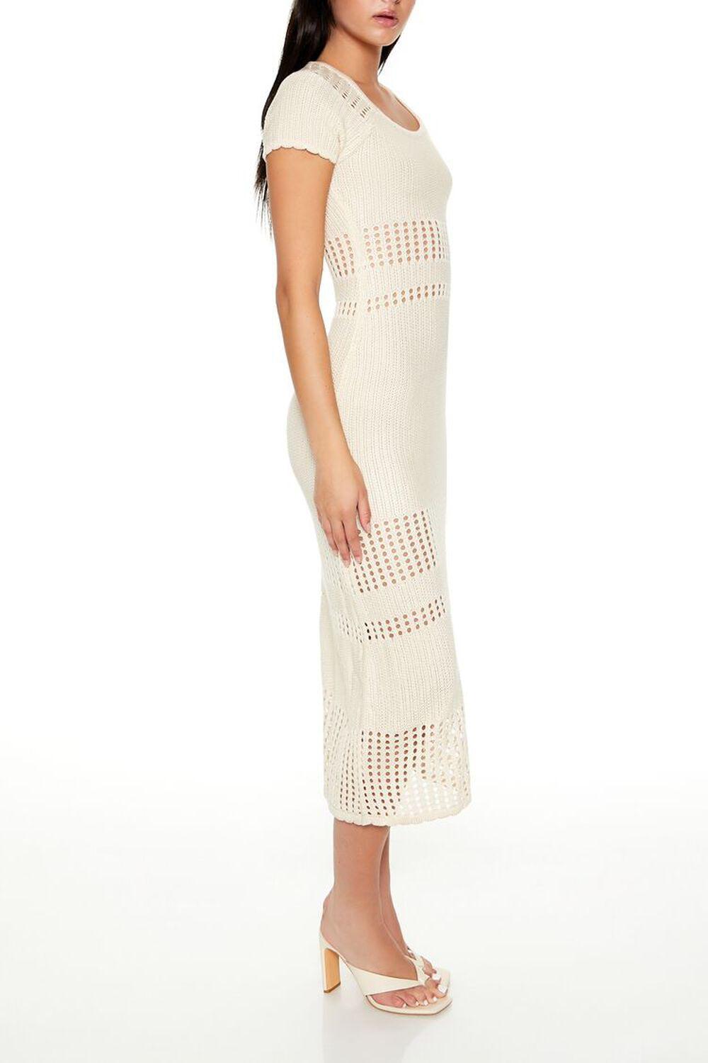 Open-Knit Crochet Midi Dress | Forever 21 Product Image