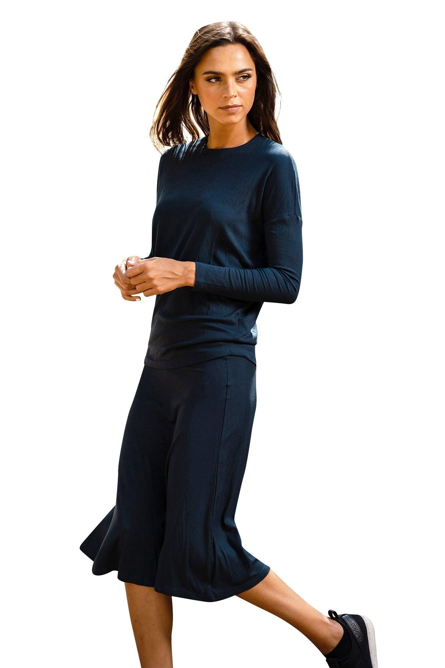 Daniella Faye Ribbed Dalia Skirt Product Image
