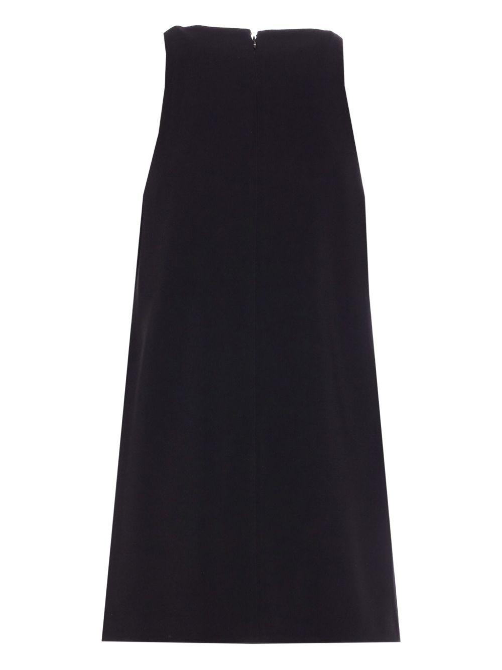 cutout-detail sleeveless dress Product Image