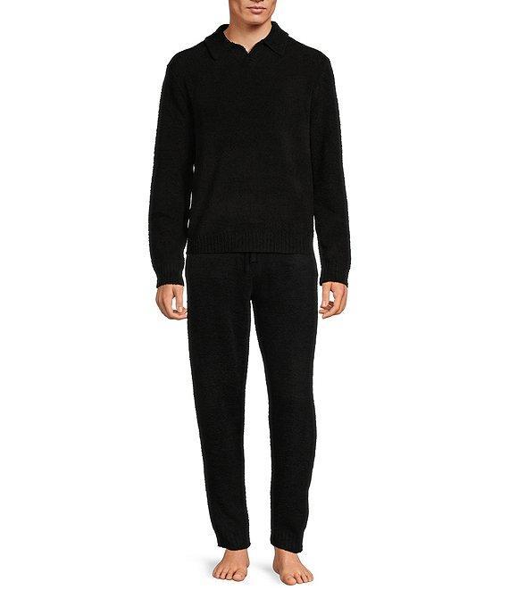 UGG® Hughes Long Sleeve Cozy Knit Lounge Pullover Product Image