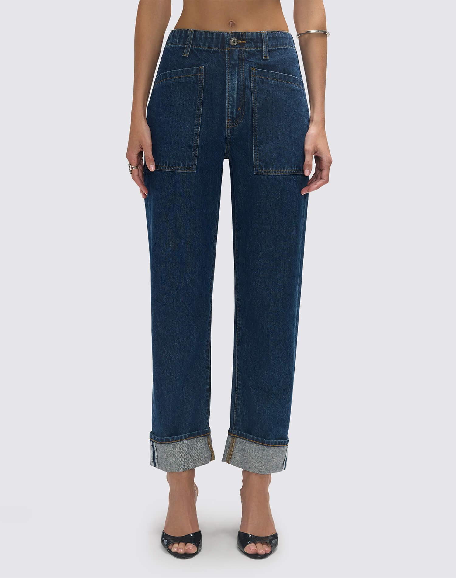 The Bender Jean - Rustic Indigo Product Image