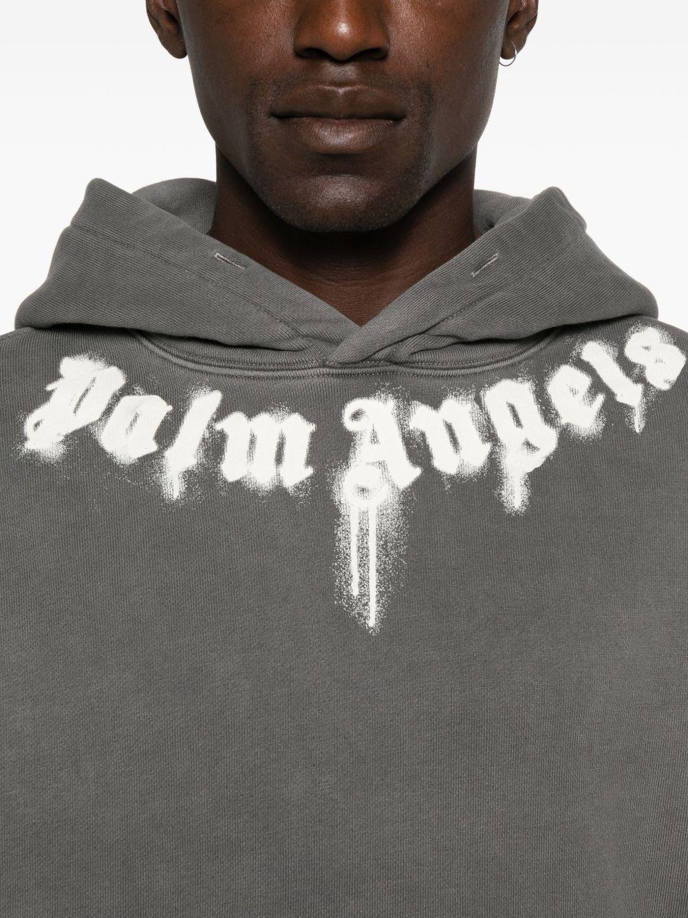 logo-print hoodie Product Image
