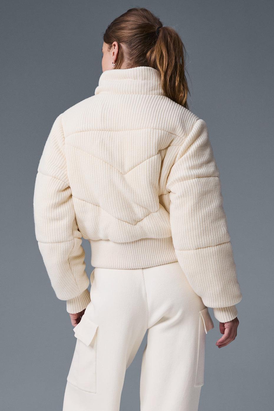 Darling Sweater Puffer - Ivory Product Image