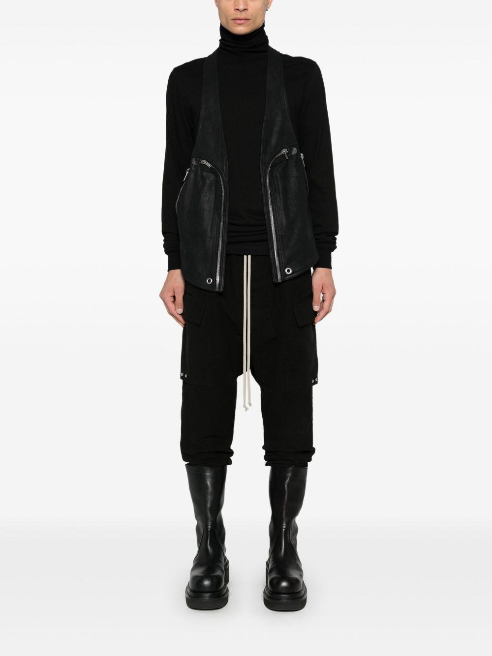 RICK OWENS Bauhaus Vest In 09 Black Product Image