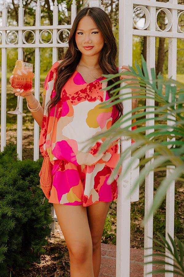 On Vacay Time Caftan Top Product Image