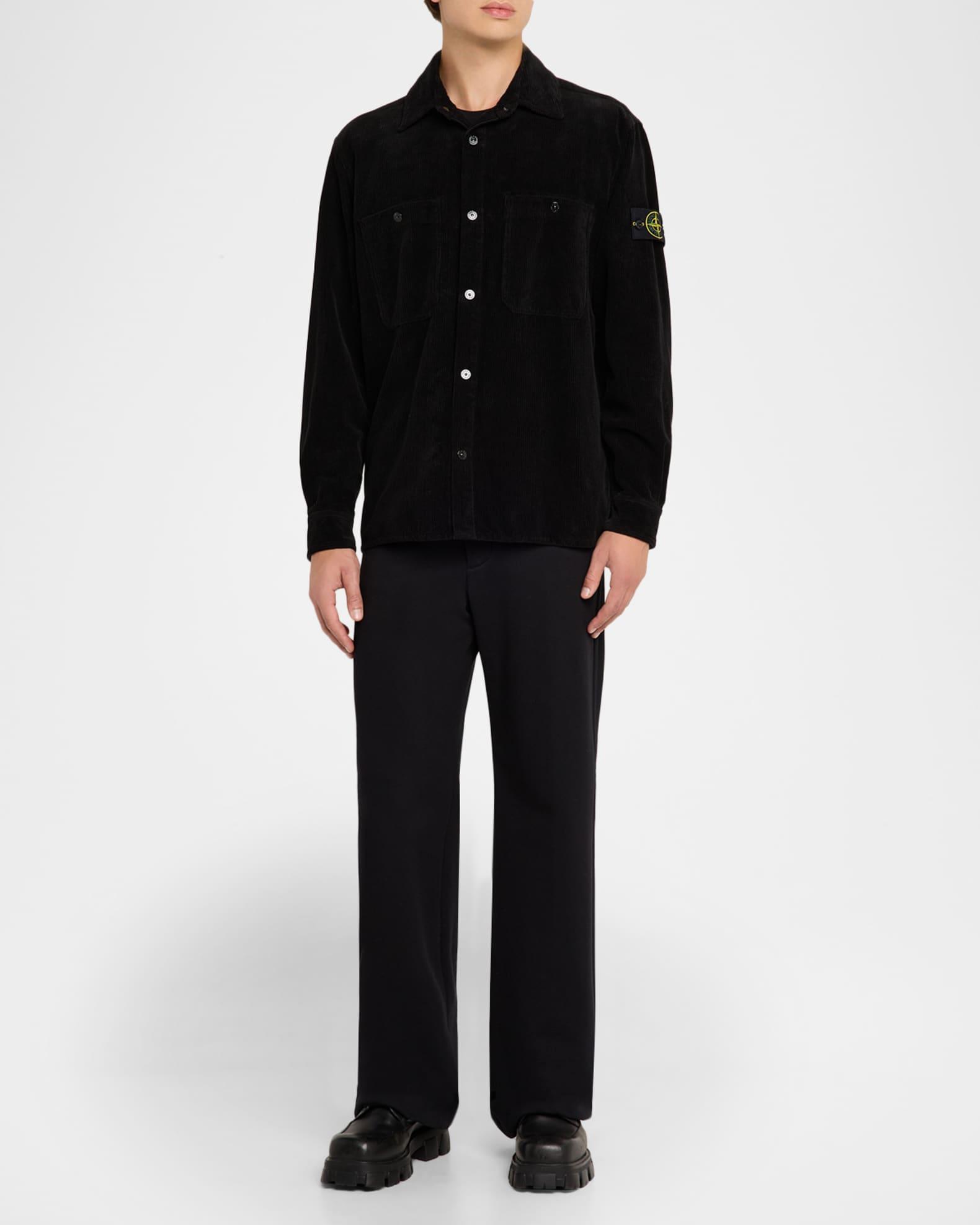 Men's Corduroy Long Sleeve Overshirt Product Image