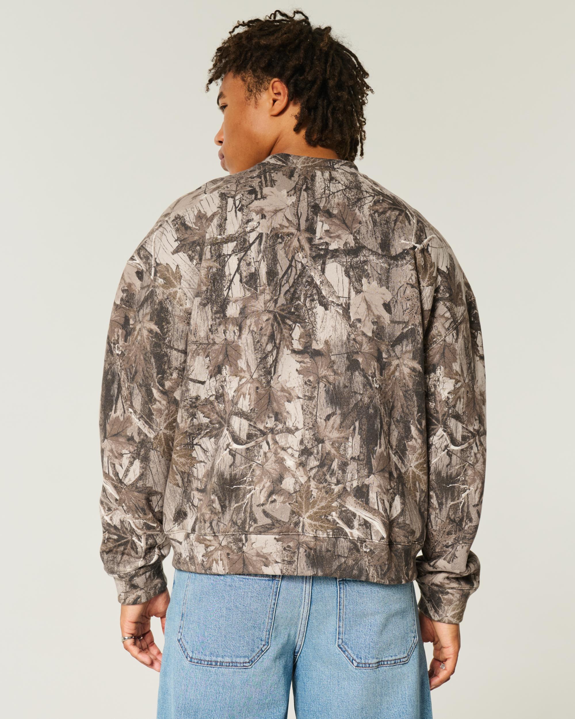 UCLA Bruins Graphic Camo Crew Sweatshirt Product Image