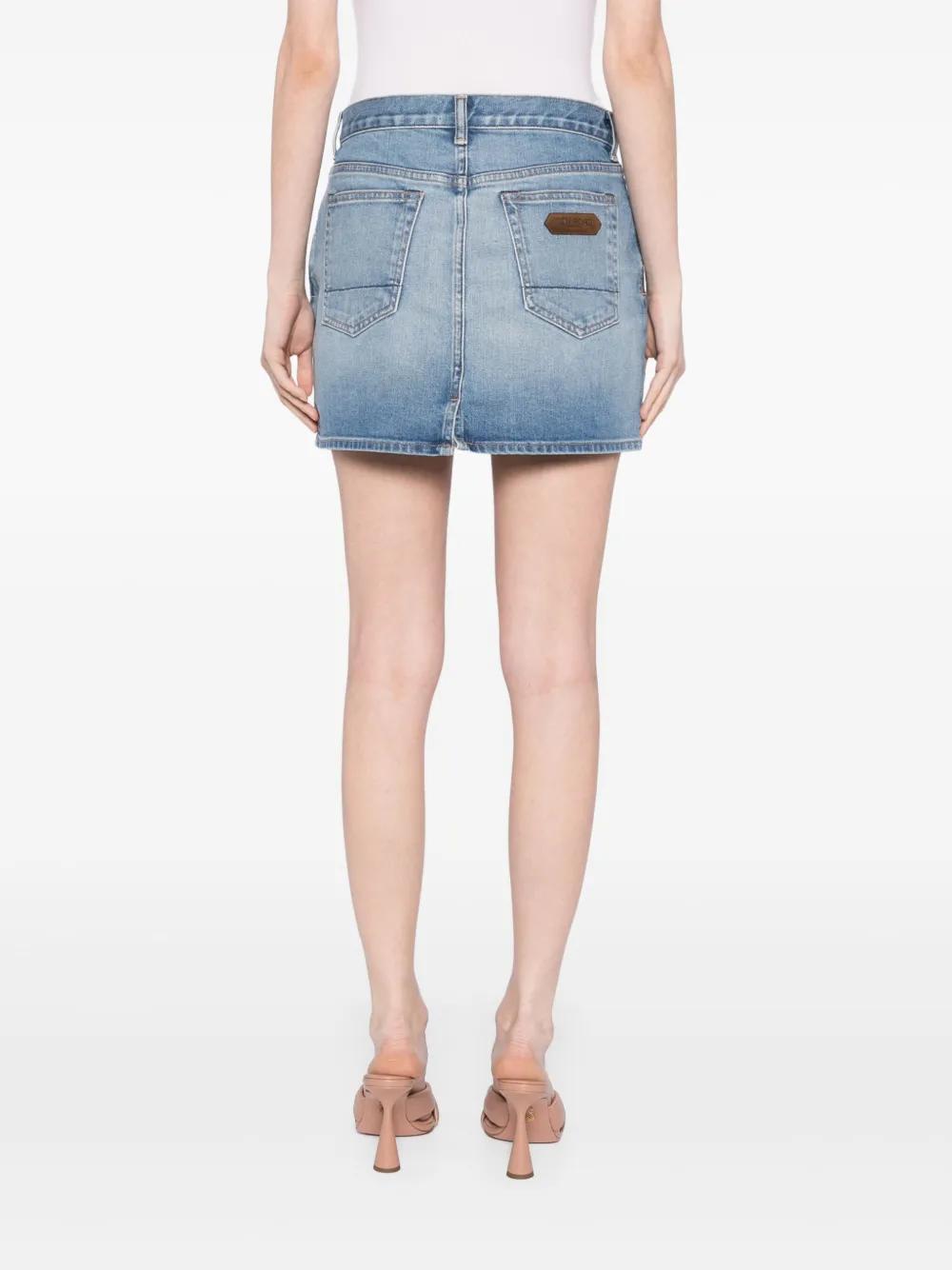denim skirt Product Image