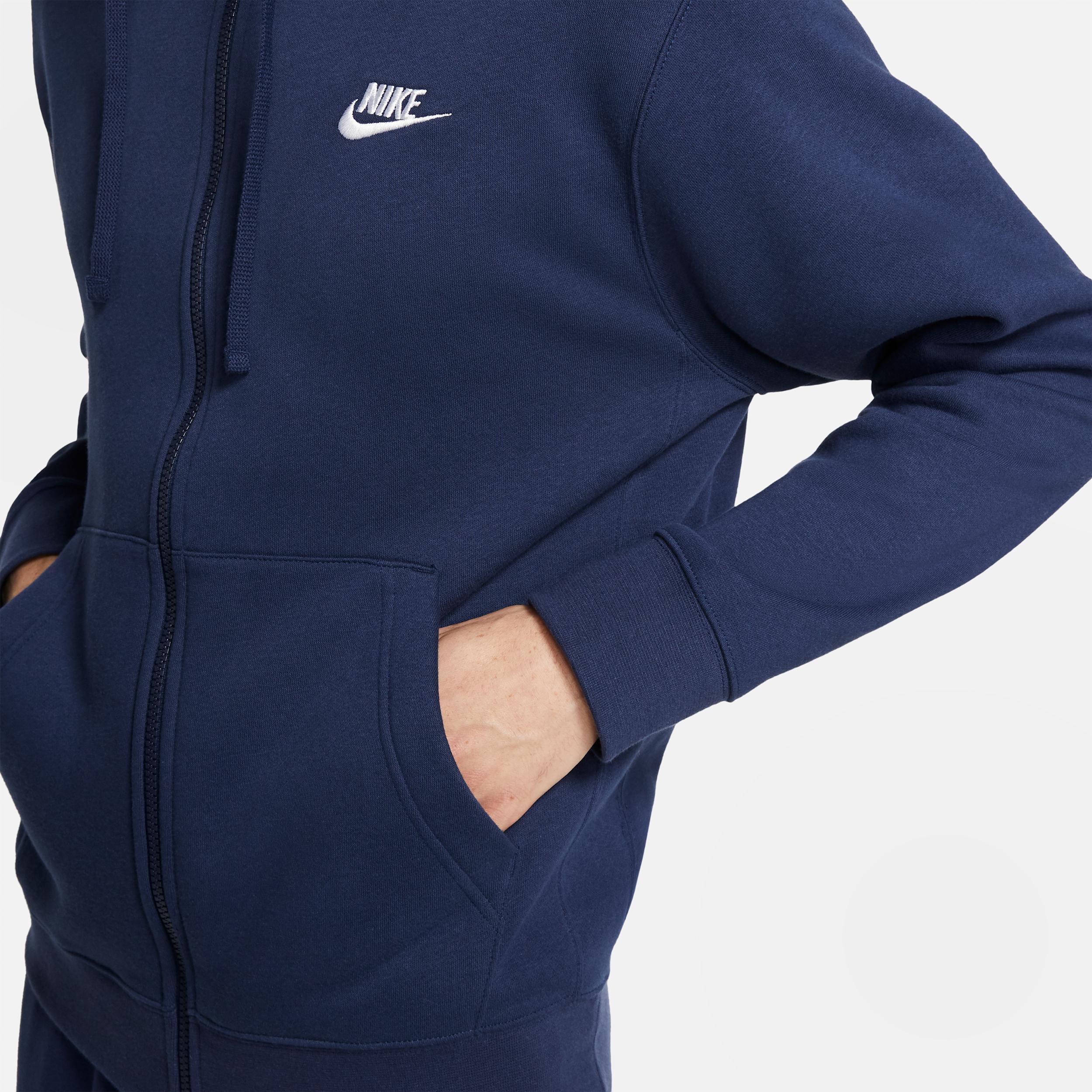 Men's Nike Sportswear Club Fleece Full-Zip Hoodie Product Image