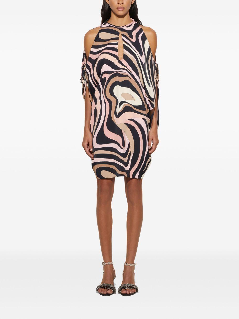 marmo-print dress Product Image