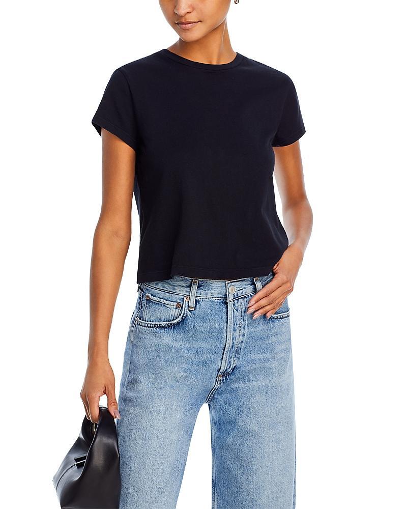 Agolde Adine Cotton Shrunken Tee Product Image
