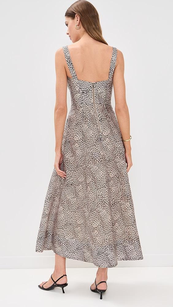 BARDOT Lilah Corset Midi Dress | Shopbop Product Image