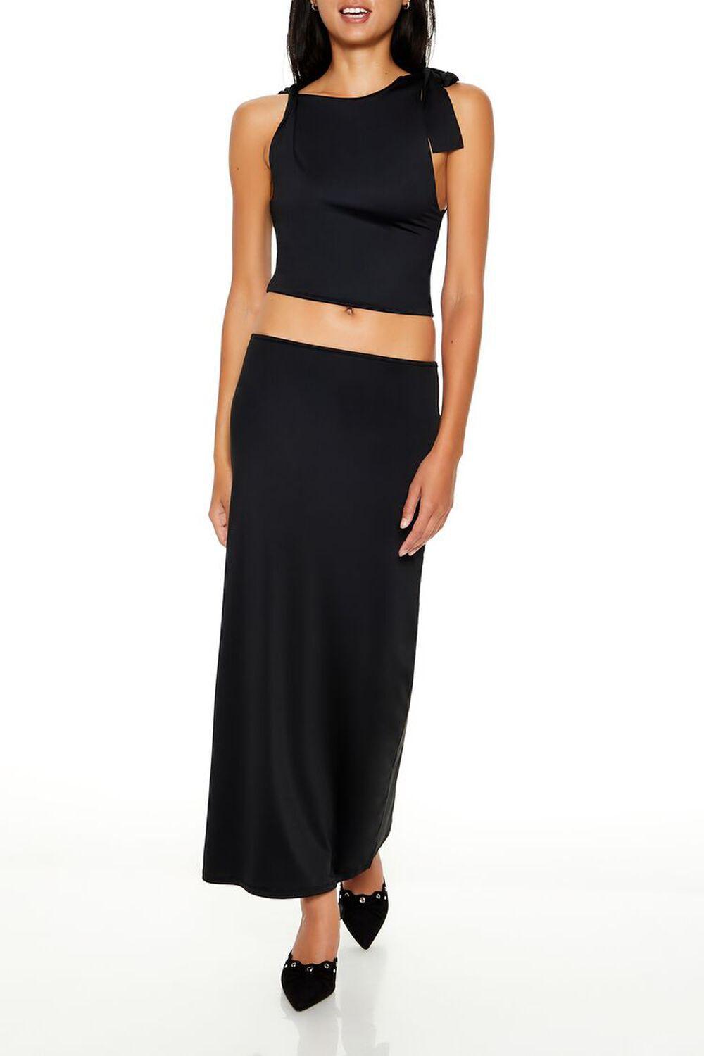 Contour Sculpt Asymmetrical Crop Top | Forever 21 Product Image