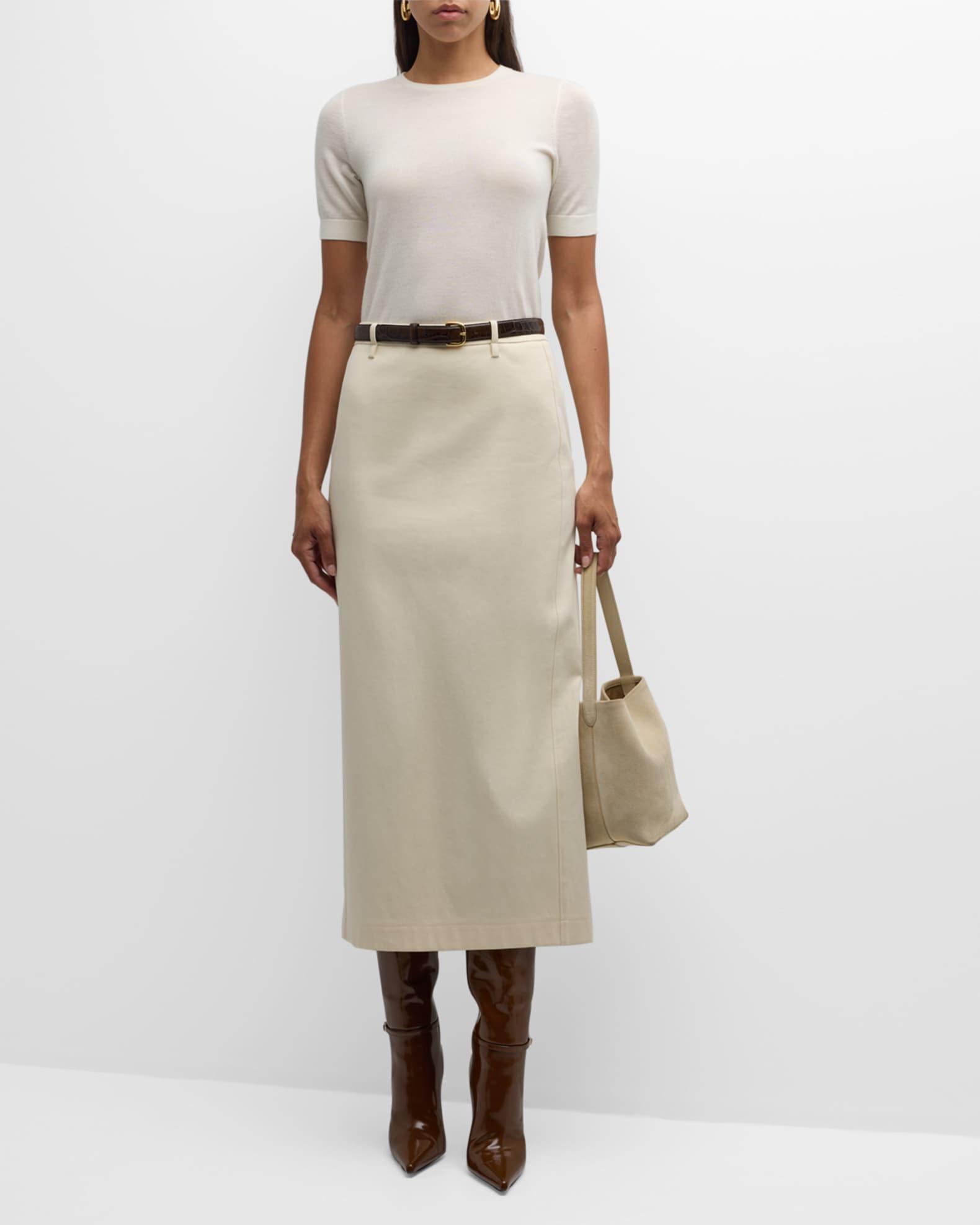 Superfine Cashmere Crop Sweater Product Image