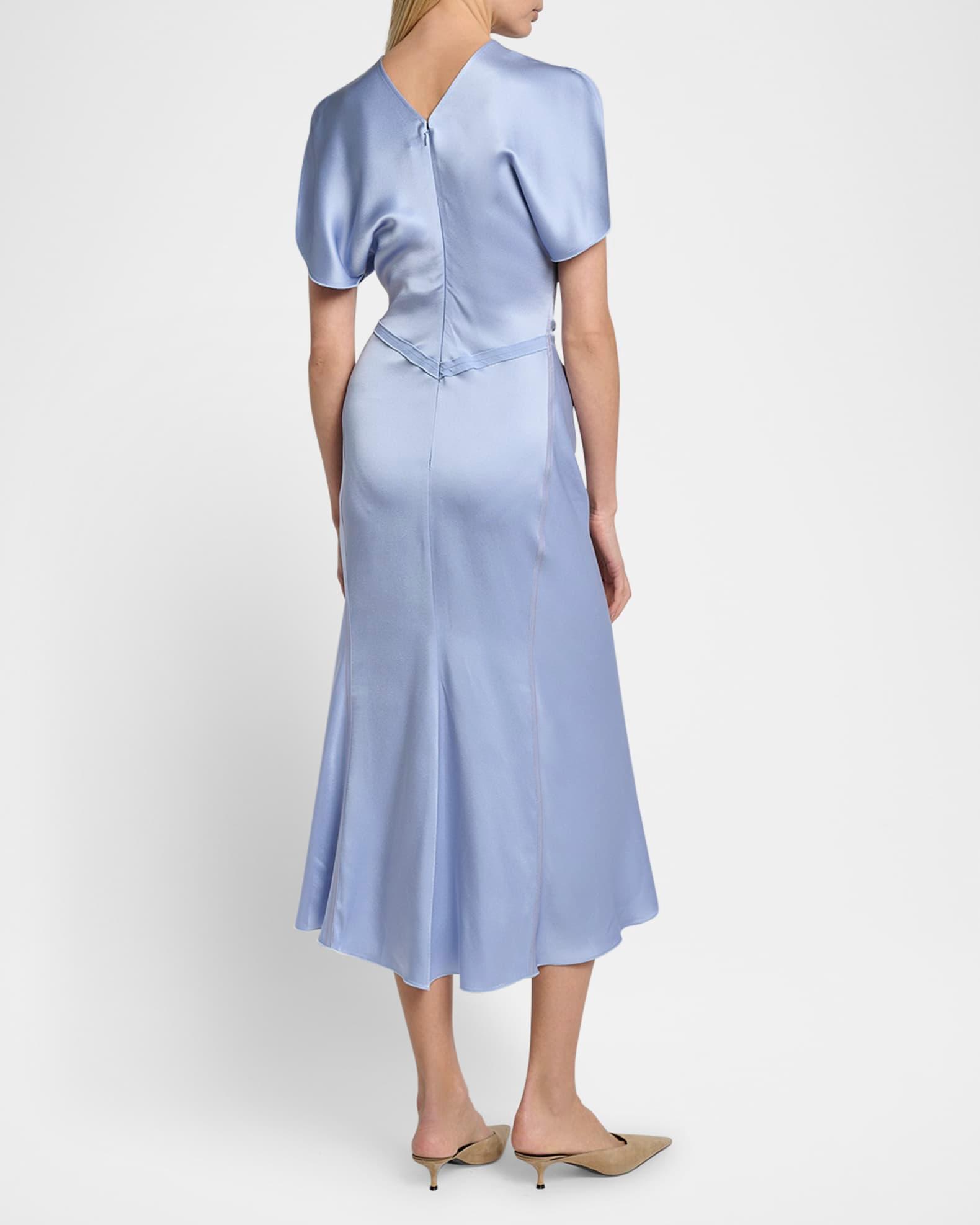 Gathered Waist Midi Dress Product Image