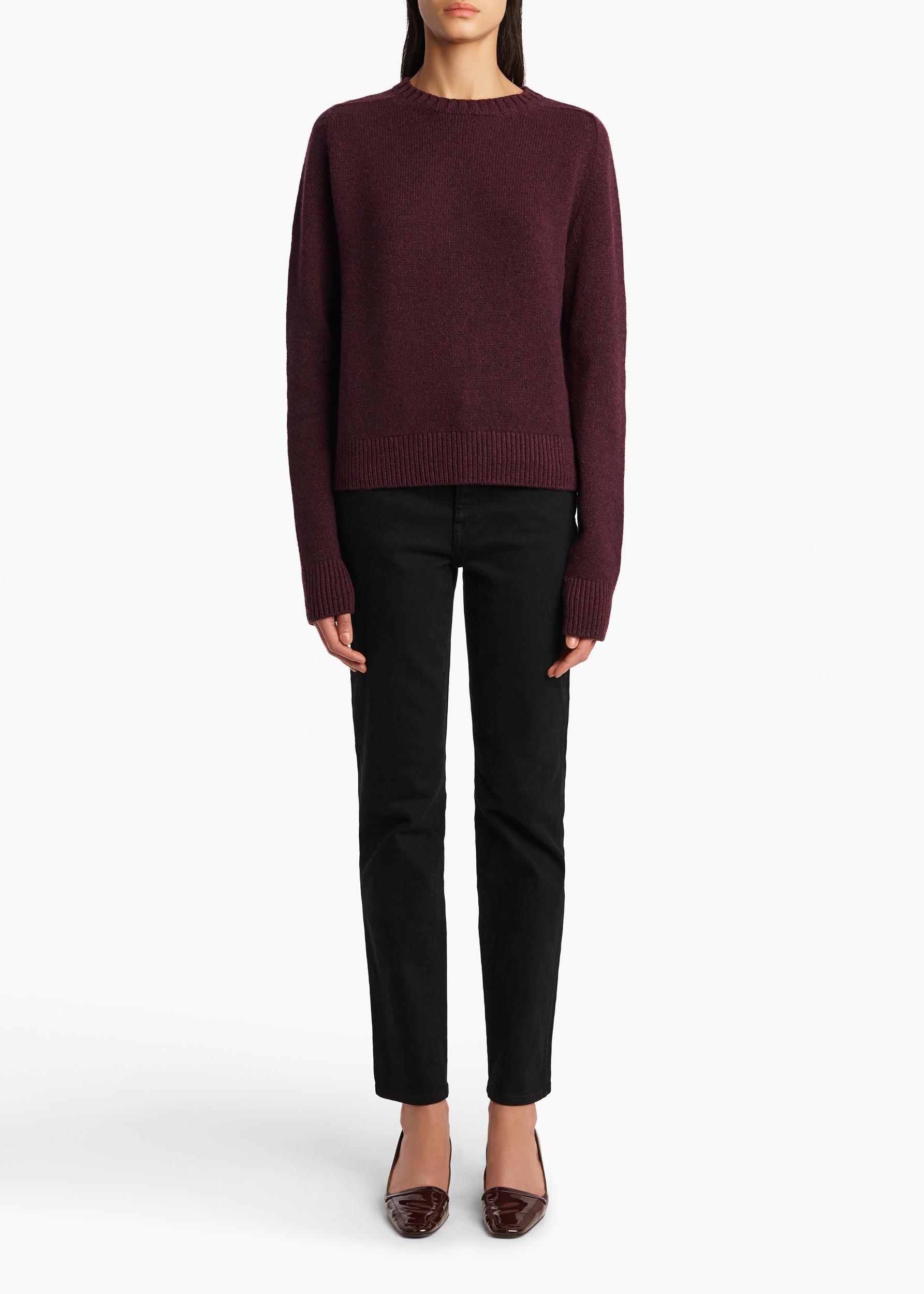 Nera Sweater in Plum Product Image