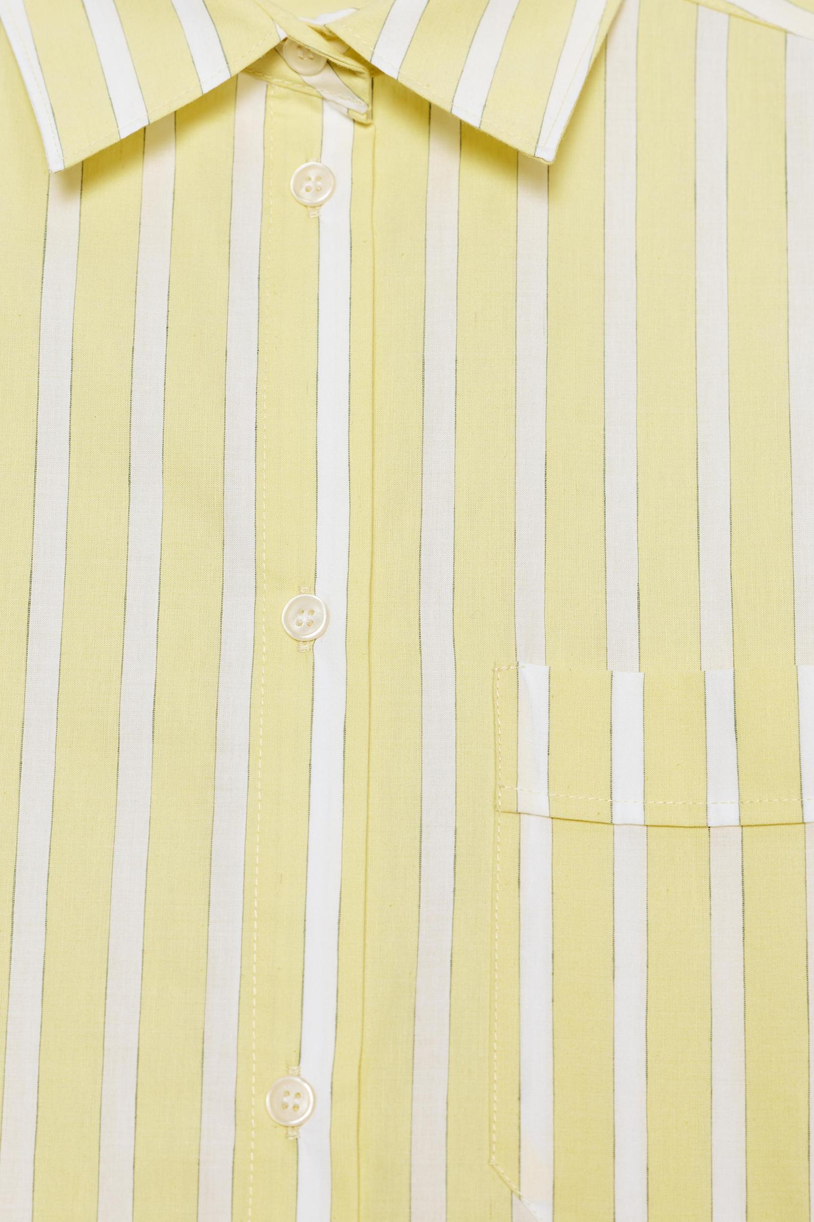 STRIPED PAJAMA SHIRT Product Image
