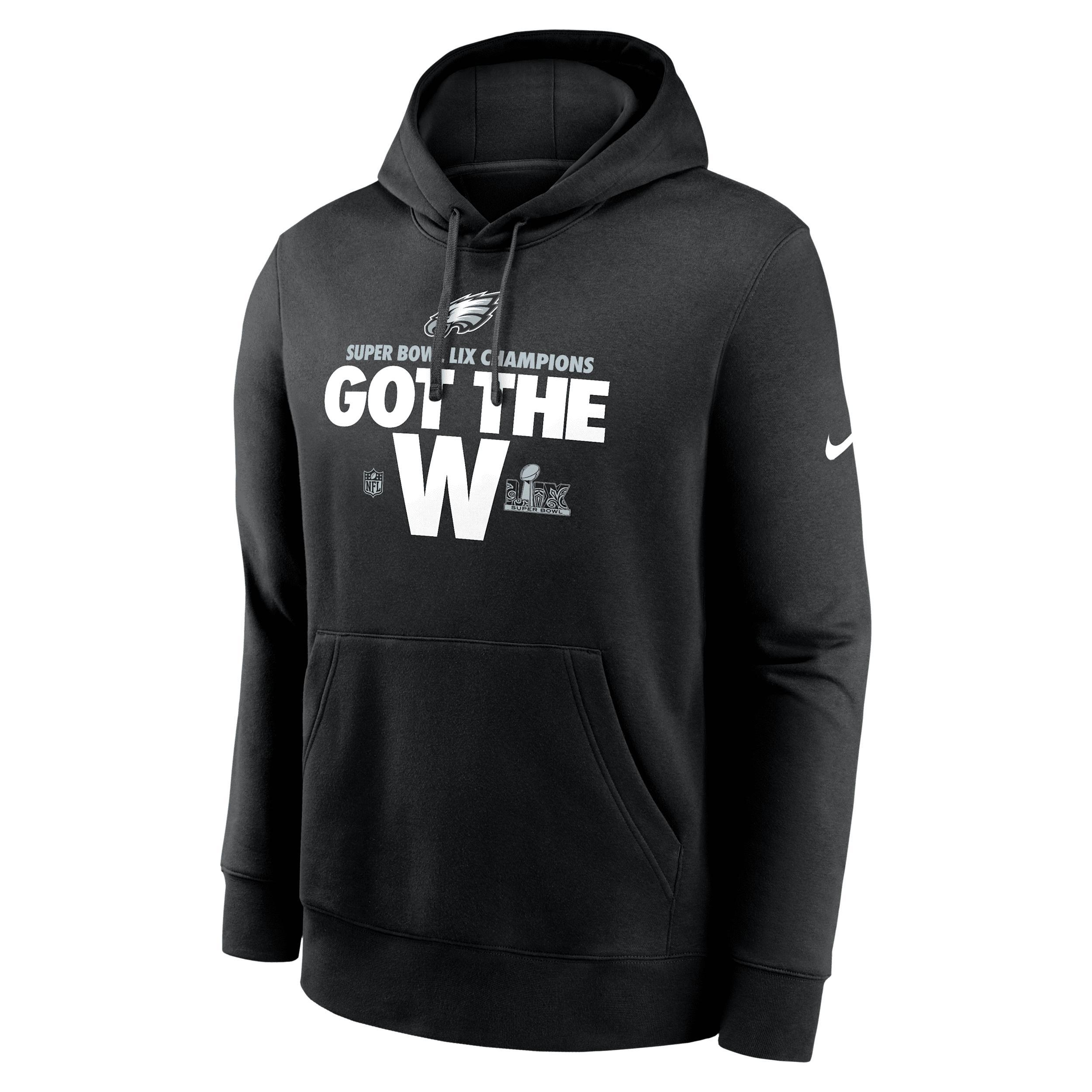 Men's Nike Philadelphia Eagles Super Bowl LIX Champions Parade Therma Performance Hoodie, Size: XXL, Black Product Image