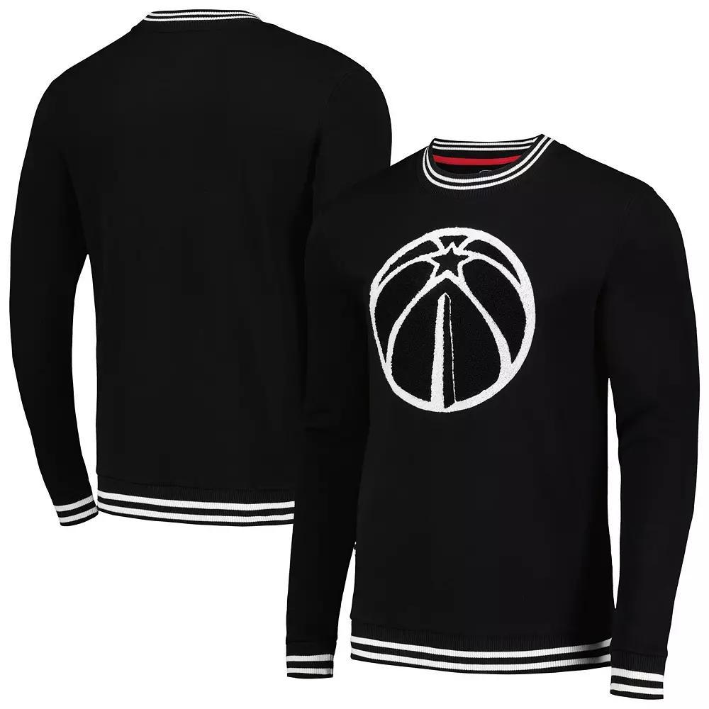 Men's Stadium Essentials Black Washington Wizards Club Level Pullover Sweatshirt, Size: XL, Wiz Black Product Image