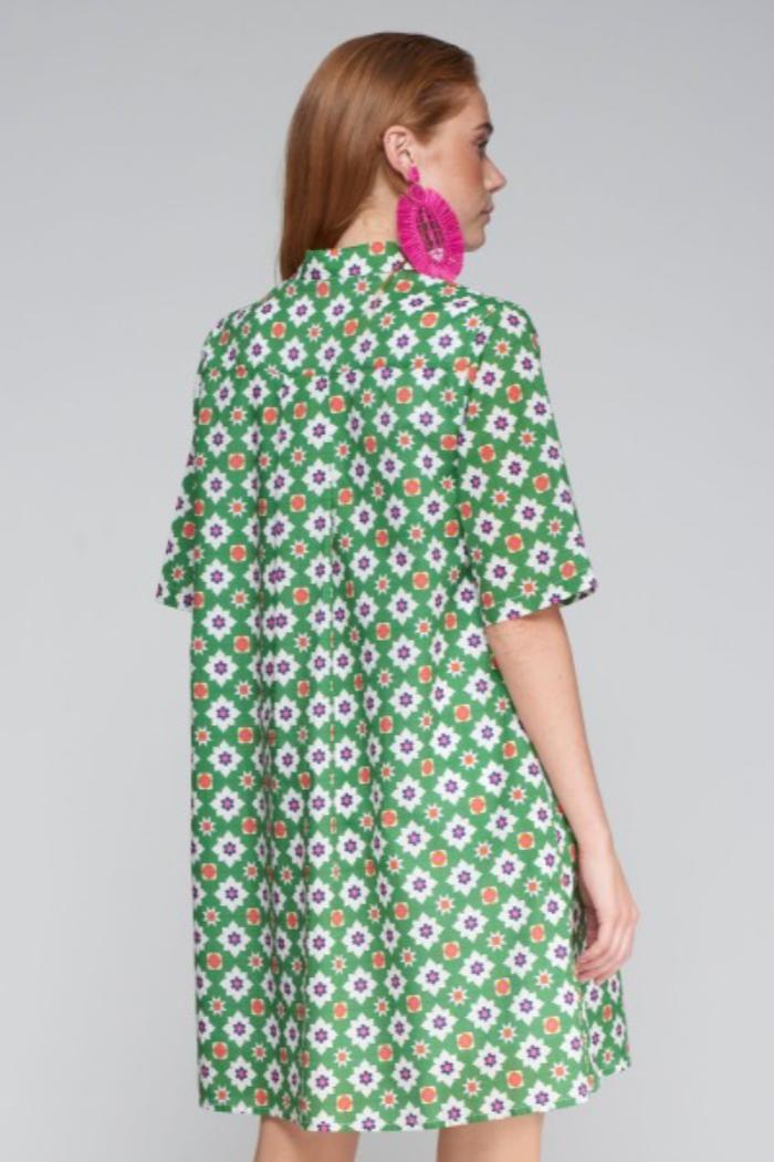 Tyanna Geometric Shift Dress Product Image